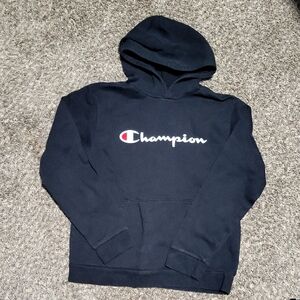 Champion Black Pullover Hoodie